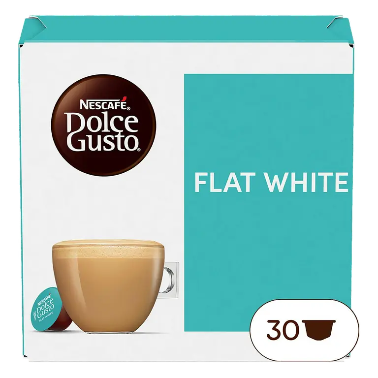Dolce Gusto 30 x Flat White Coffee Pods