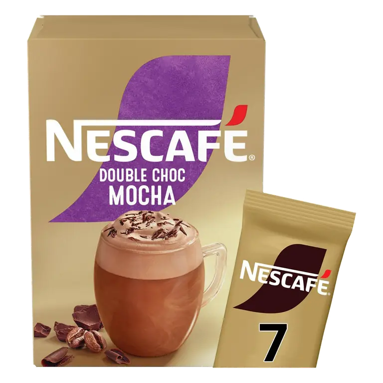 Double Choc Mocha Instant Coffee Sachets x7 146.3g