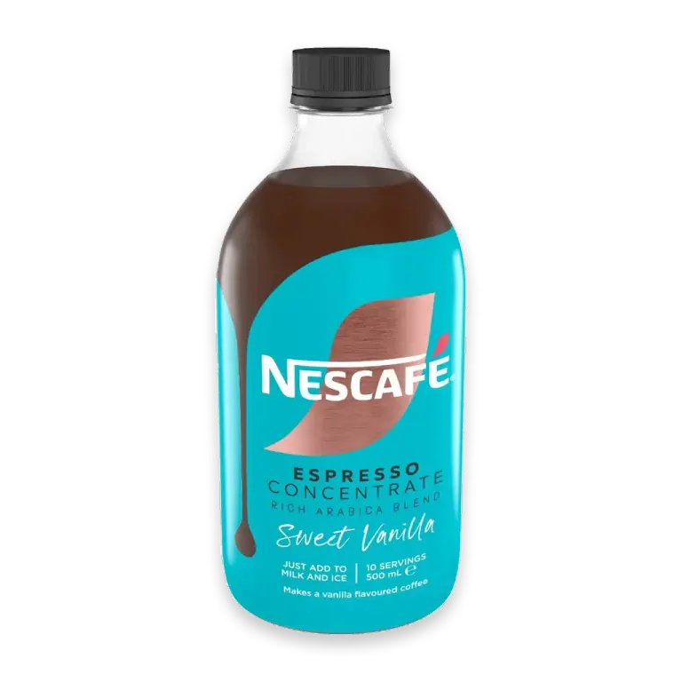 Espresso Concentrate Sweet Vanilla Liquid Coffee