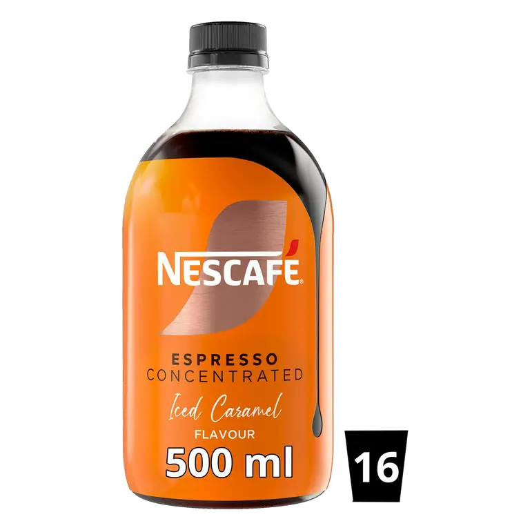 Iced Coffee Espresso Concentrated Caramel Flavour 500ml