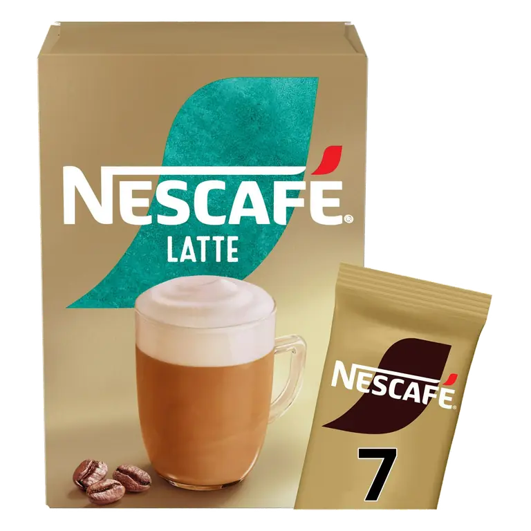 Latte Instant Coffee Sachets x7 126g
