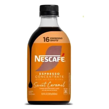 Nescafe Sweet Caramel Espresso Concentrate Roast Coffee, 16.9 fl oz