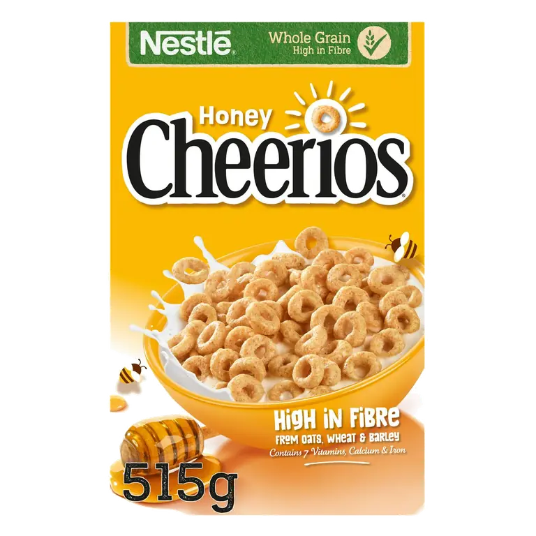 Nestle Cheerios Honey Cereal 515g