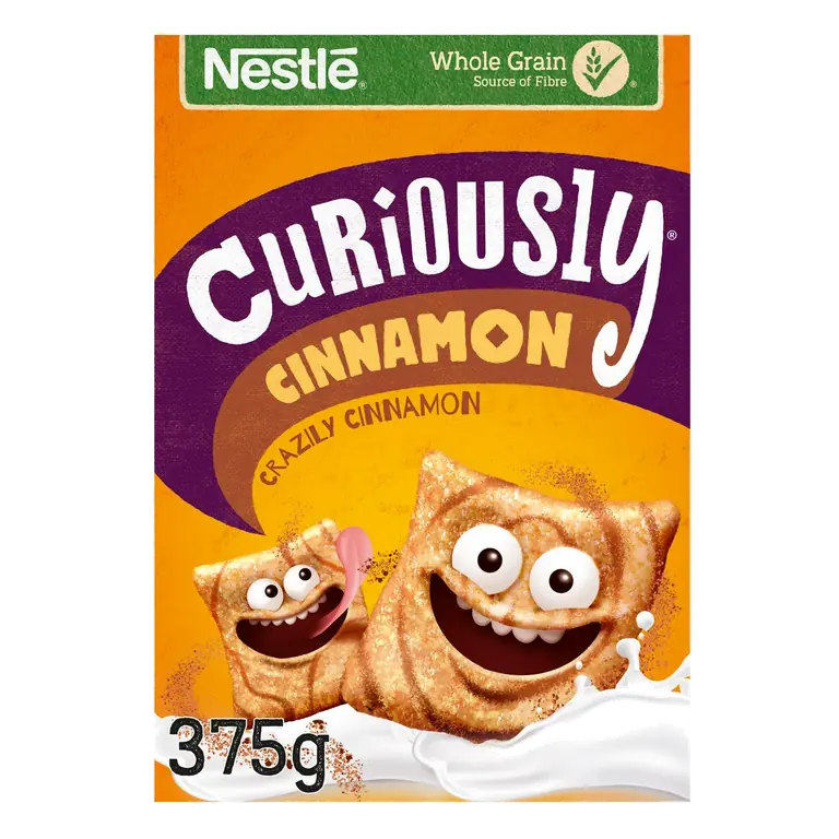 Nestle Curiously Cinnamon Cereal 375g
