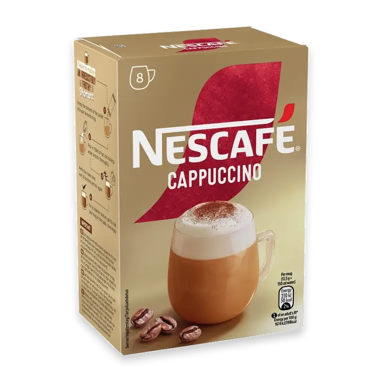 Snabbkaffe Cappuccino 100g