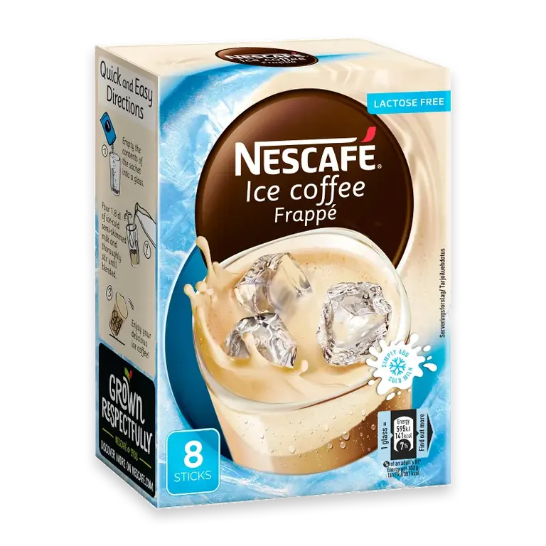 Snabbkaffe Ice Coffe Laktosfri 8-p