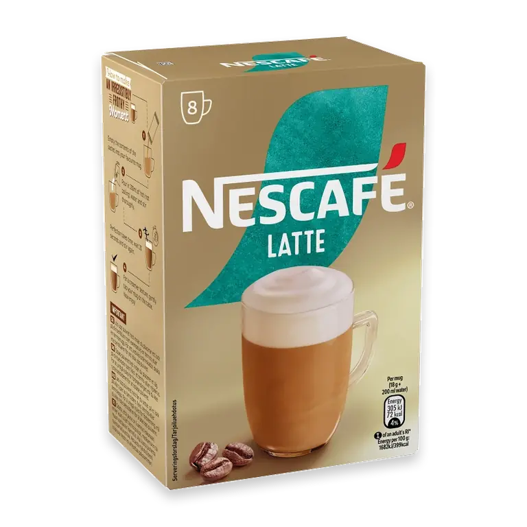 Snabbkaffe Latte 144g