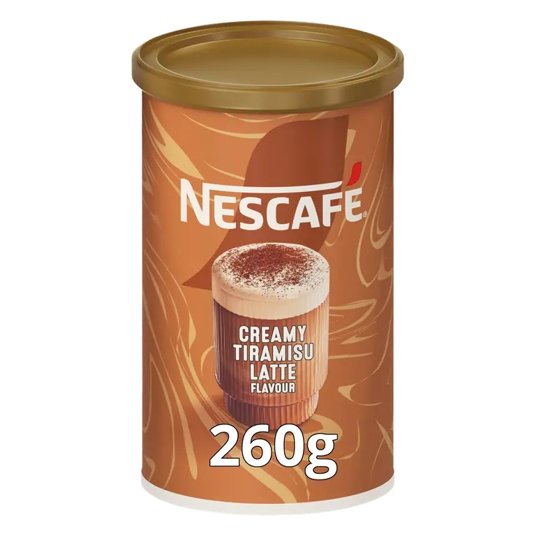 Tiramisu Latte Coffee 260g Tub