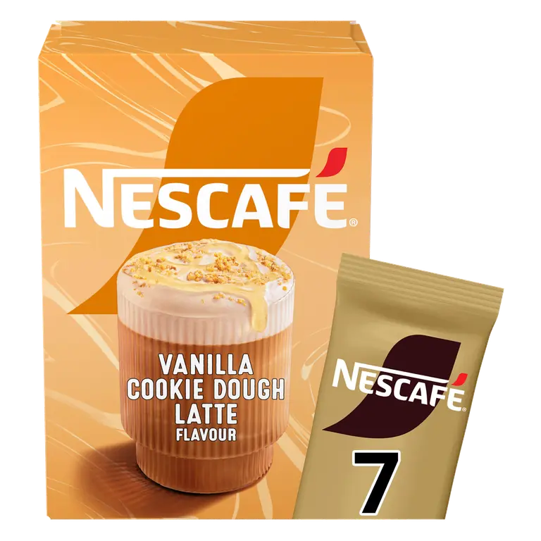 Nescafe Vanilla Cookie Dough Latte 7 x 19.5g Sachets