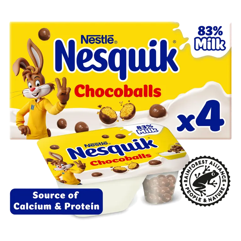 Nesquik Chocoballs 4 x 107g (428g)