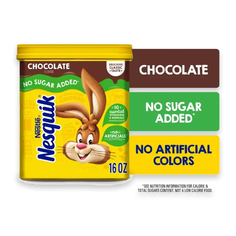 No Sugar Added Chocolate Flavor Powder Canister