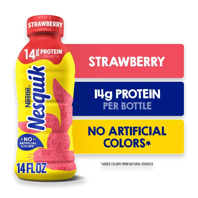 Strawberry Milk Ready to Drink Low-fat Milk