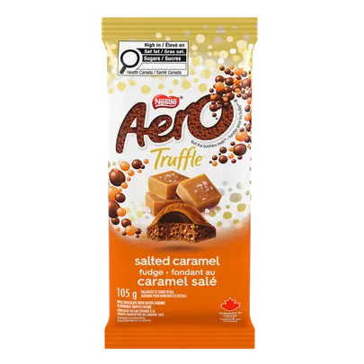 Aero Chocolate Truffle Bar Salted Caramel 105 g