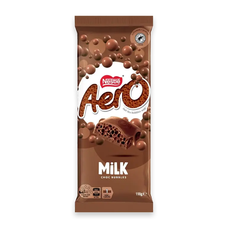 Aero Milk Chocolate Block Block