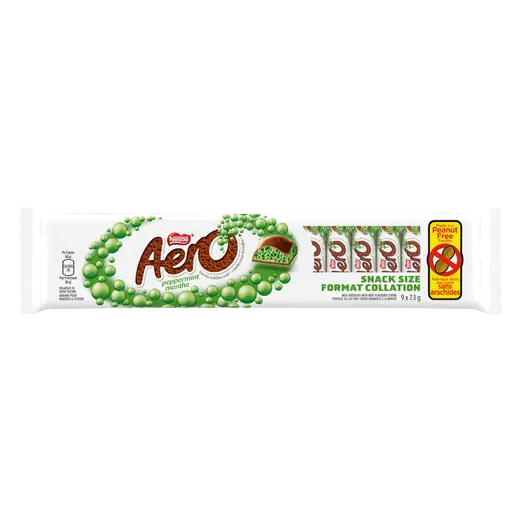Peanut-Free Chocolate Bar Mini Peppermint 9 x 7.3 g