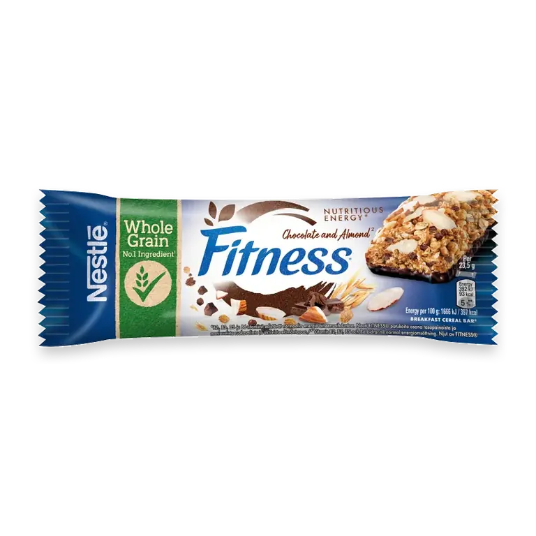 Bars Fitness Chocolate Almond 23.5gram
