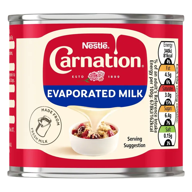 Carnation Evaporated Milk Tin