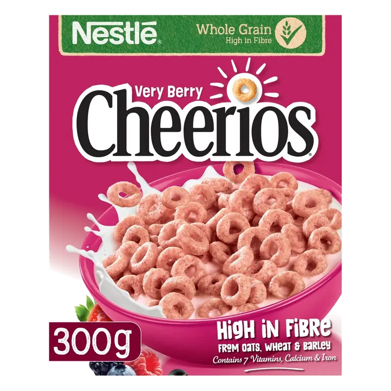 Cheerios Very Berry Multigrain Breakfast Cereal