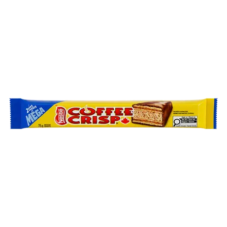 Coffee Crisp Wafer Bars Mega 2 Bars In 1 Pack 75 g