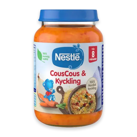 Couscous & Kyckling Från 8 Månader