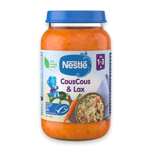 Couscous & Lax Från 1-3 År