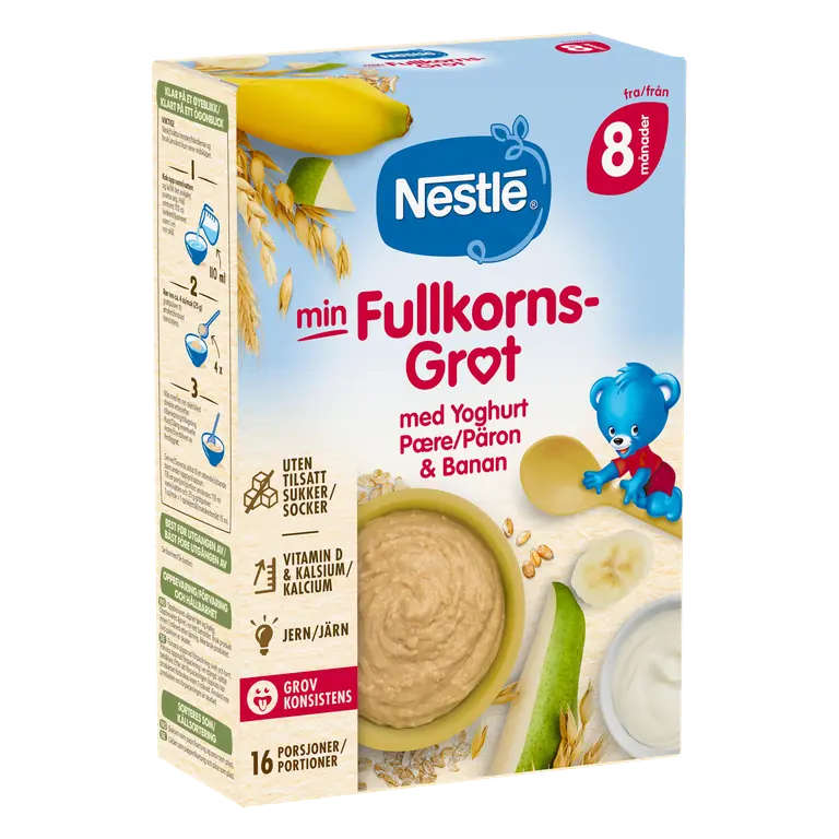 Fk Gröt Yogurt Päron Banan