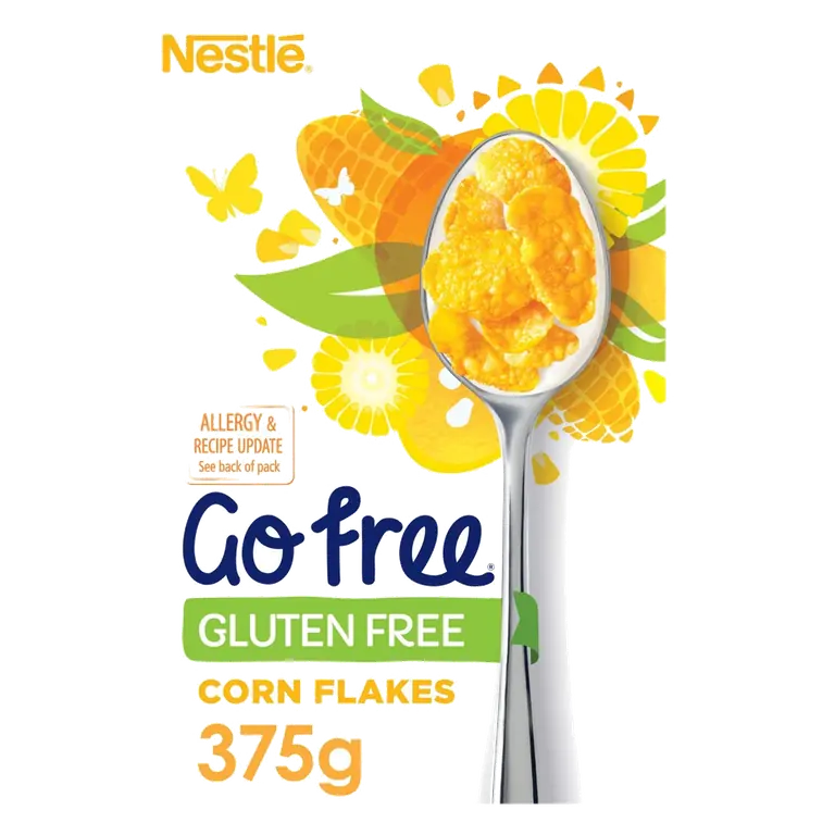 Go Free Gluten Free Cornflakes Cereal 375g