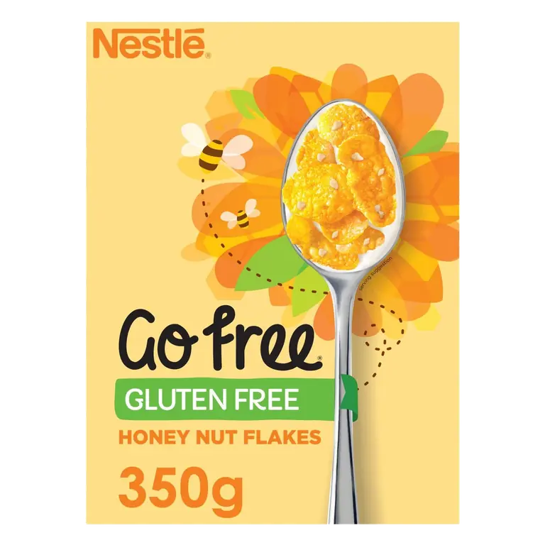 Go Free Gluten Free Honey Nut Flakes Cereal 350g