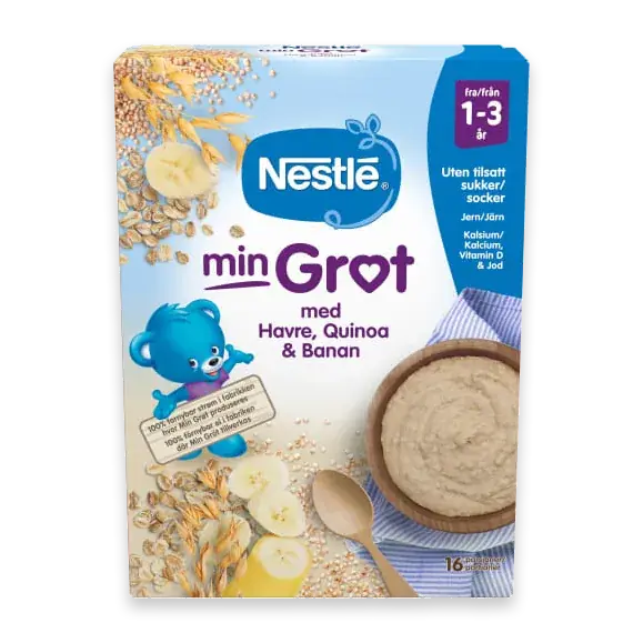 Havregröt Quinoa Banan Från 1 År