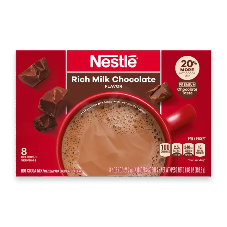 Hot Cocoa Rich Milk Chocolate Flavored Mix Powder