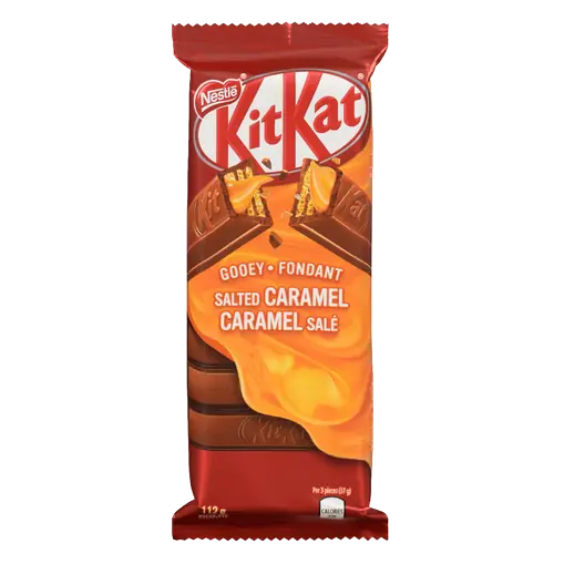 Kit Kat Chocolate Bar Gooey Salted Caramel Tablet 112 g