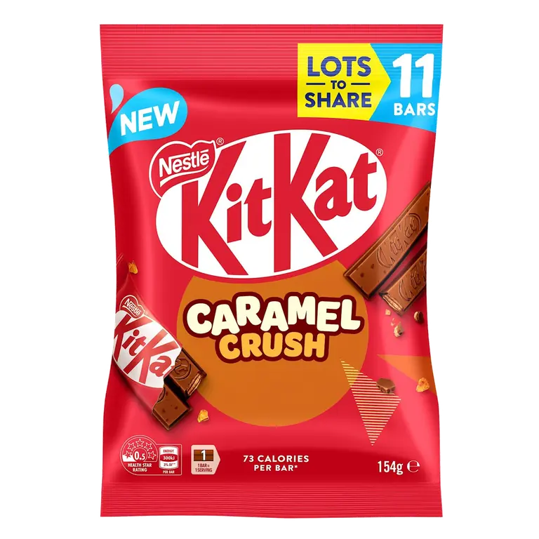 Kit Kat Chocolate Caramel Crush Funpack
