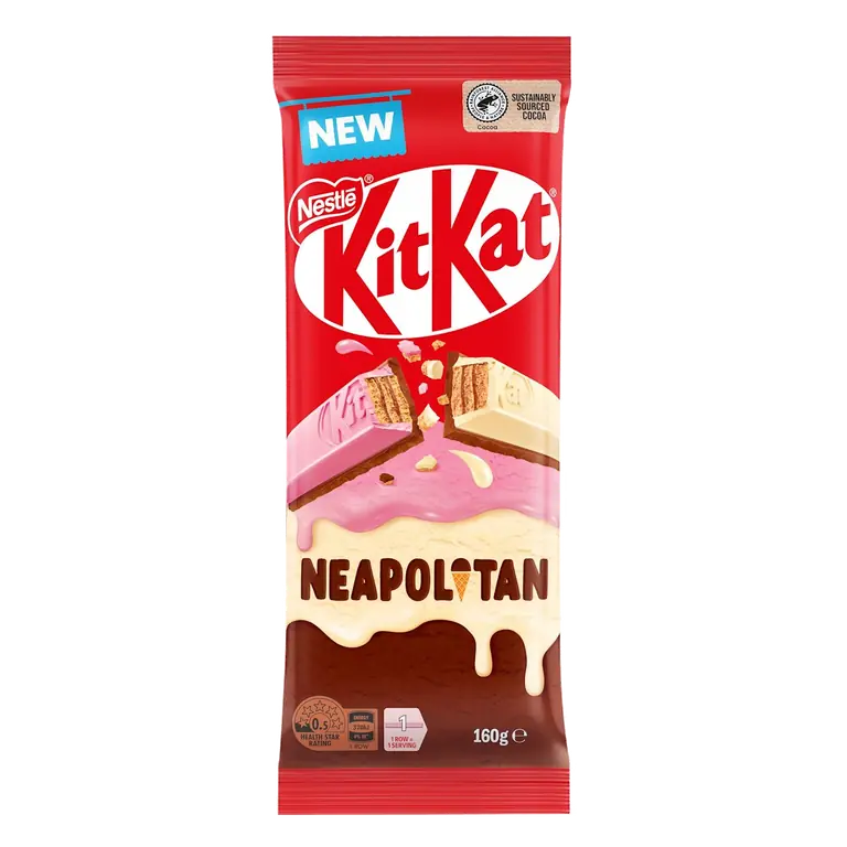 Kit Kat Chocolate Neapolitan Block