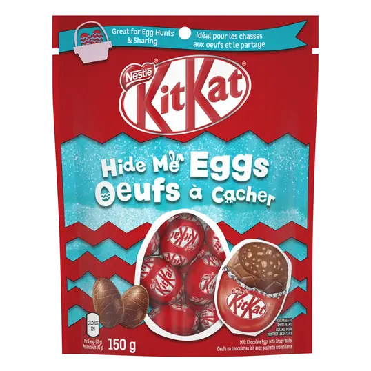 Kit Kat Milk Chocolate Hide Me Eggs 150 g