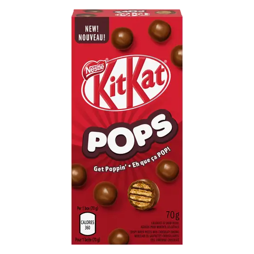 Kit Kat Pops Milk Chocolaty Snacks Carton 70 g