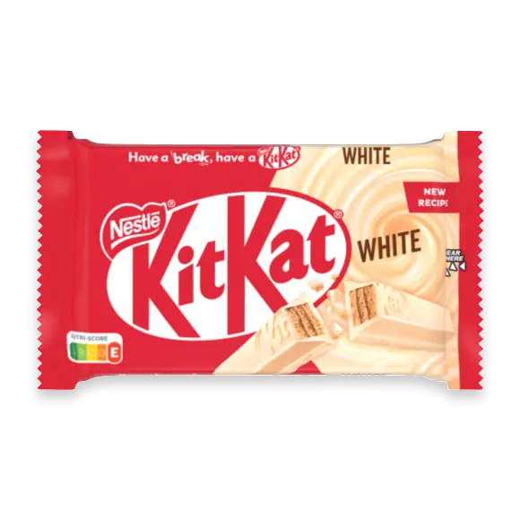 Kitkat White 4 Finger
