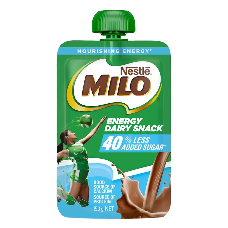 Milo 40% Less Sugar Energy Dairy Snack
