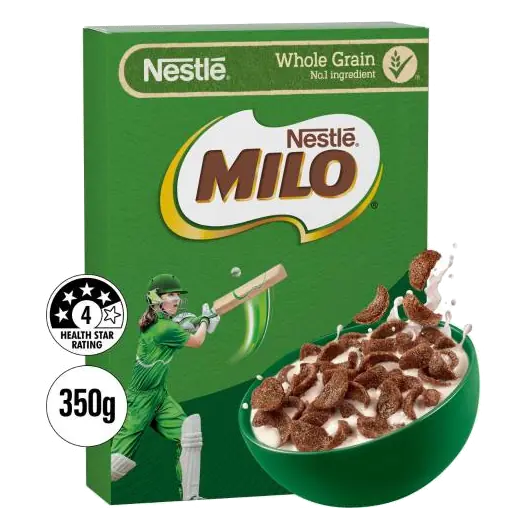 Milo Whole Grain Energy & Fibre Breakfast Cereal