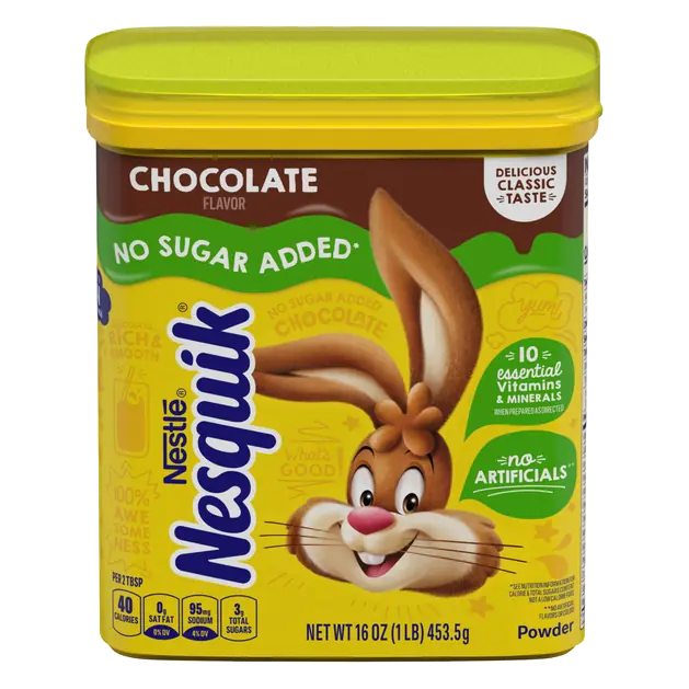 Flavored Powder Chocolate No Sugar Added