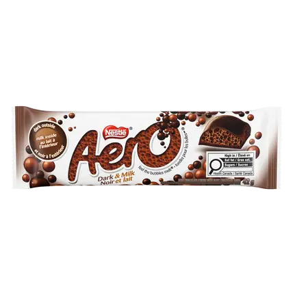 Aero Chocolate Bar Dark & Milk 42 g