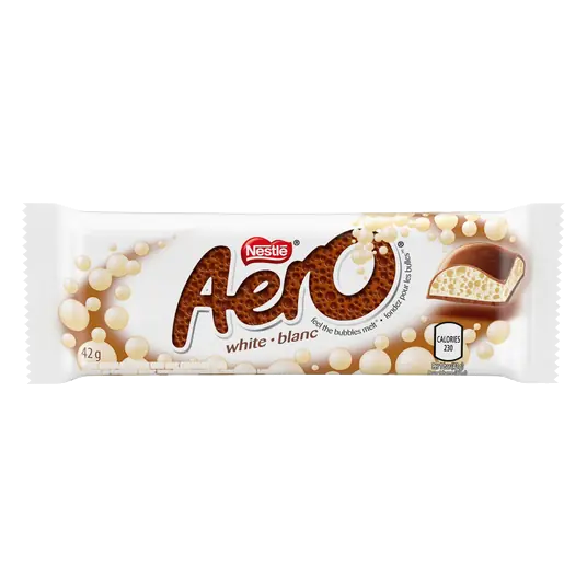 Aero Chocolate Bar White 42 g