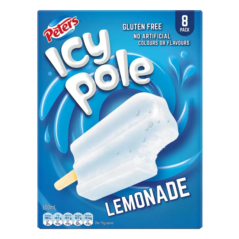 Peters Icy Pole Lemonade