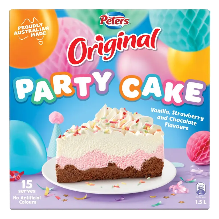 Peters Original Ice Cream Party Cake