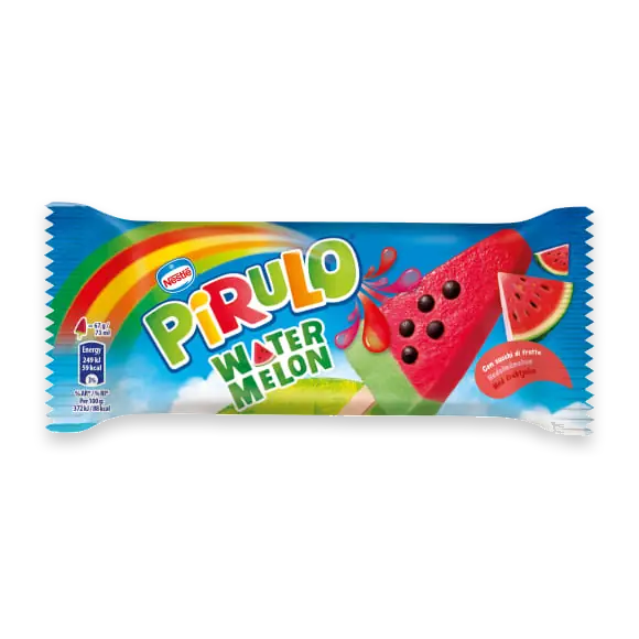 Pirulo Watermelon Glasspinne