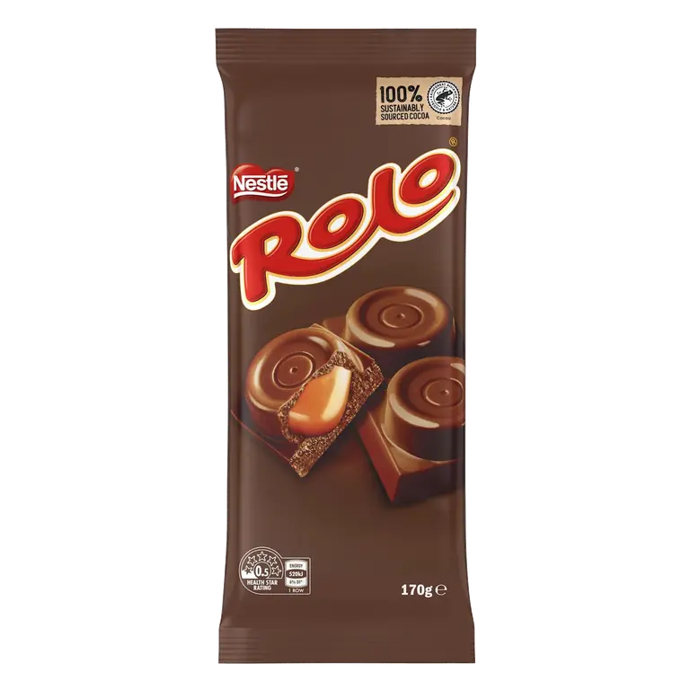 Rolo Chocolate Block