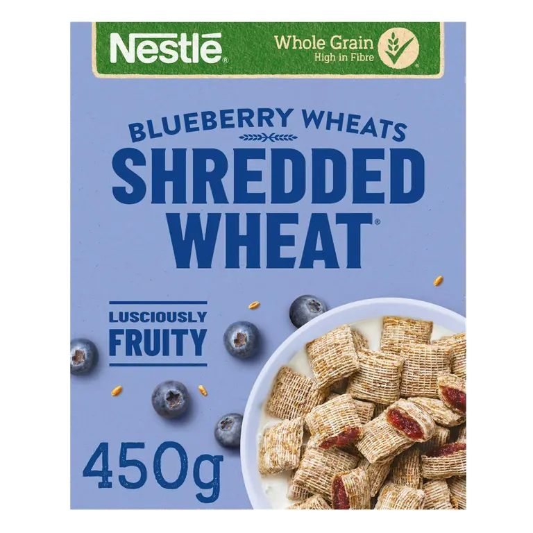 Shredded Wheat 450g Bitesize Blueberry Wheats Breakfast Cereal