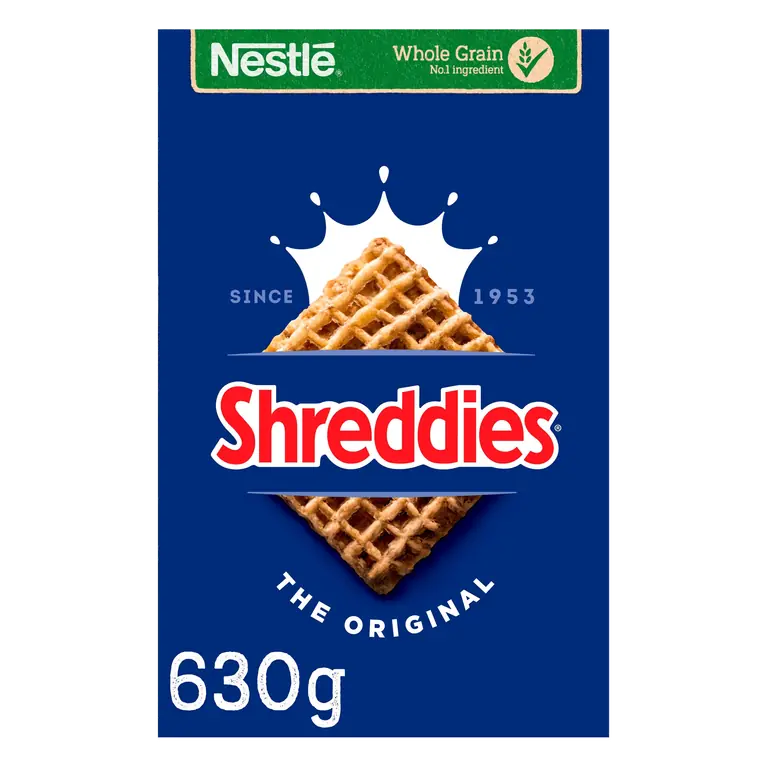 Nestlé Shreddies Original Malted Wheats Breakfast Cereal 630g