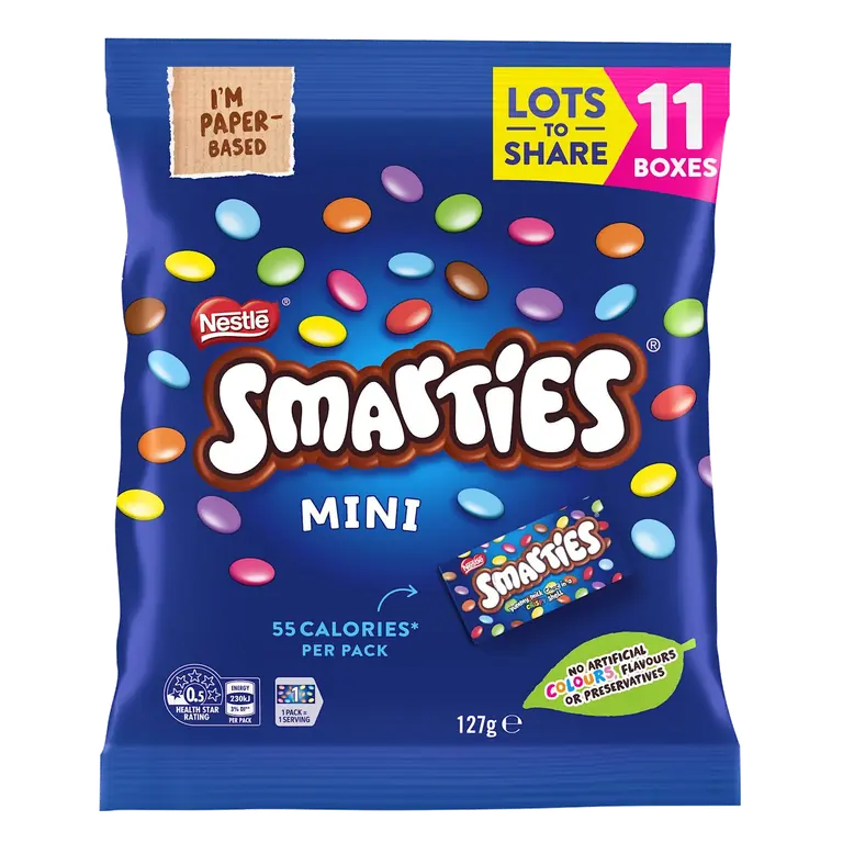 Smarties Chocolate Funpack