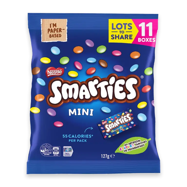 Smarties Milk Choc Mini Boxes