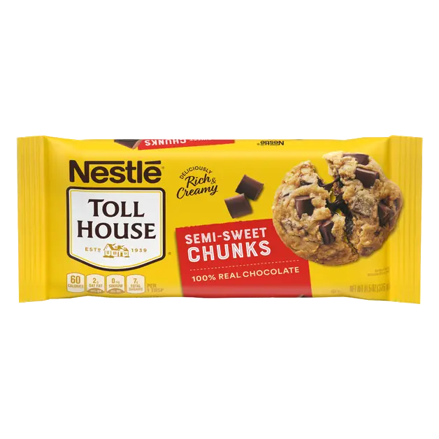 Semi-Sweet Chocolate Chunks Baking Morsel Chips